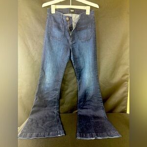 Hudson Taylor High Waist Flare Blue Women's Jeans 30